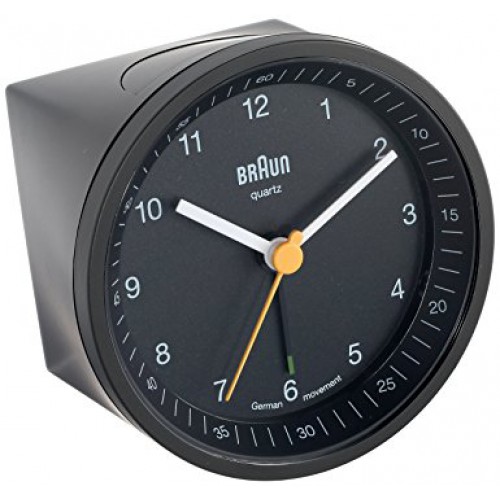 BRAUN wekker 007 zwart - 000045369